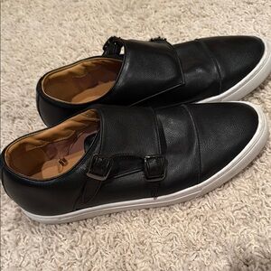 Zara Black Sneakers with Sleek Design and Comfort